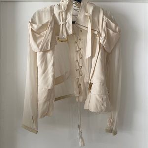 Emilio Pucci jacket with gold hardware - rare collectible